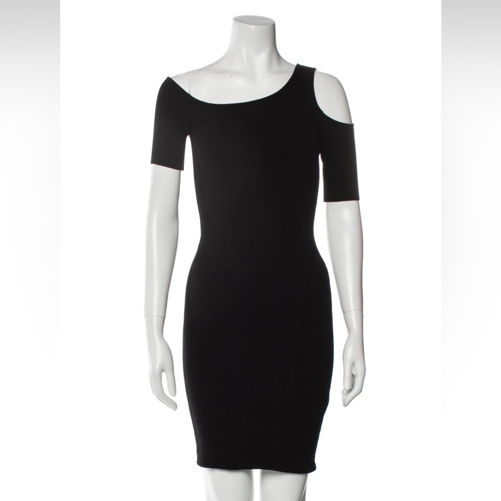Helmut Lang Scoop Neck Dress